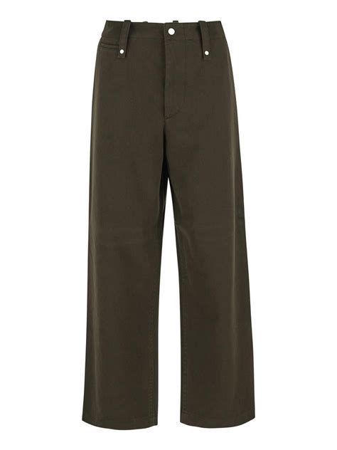 burberry wide-leg trousers|Burberry nylon trousers.